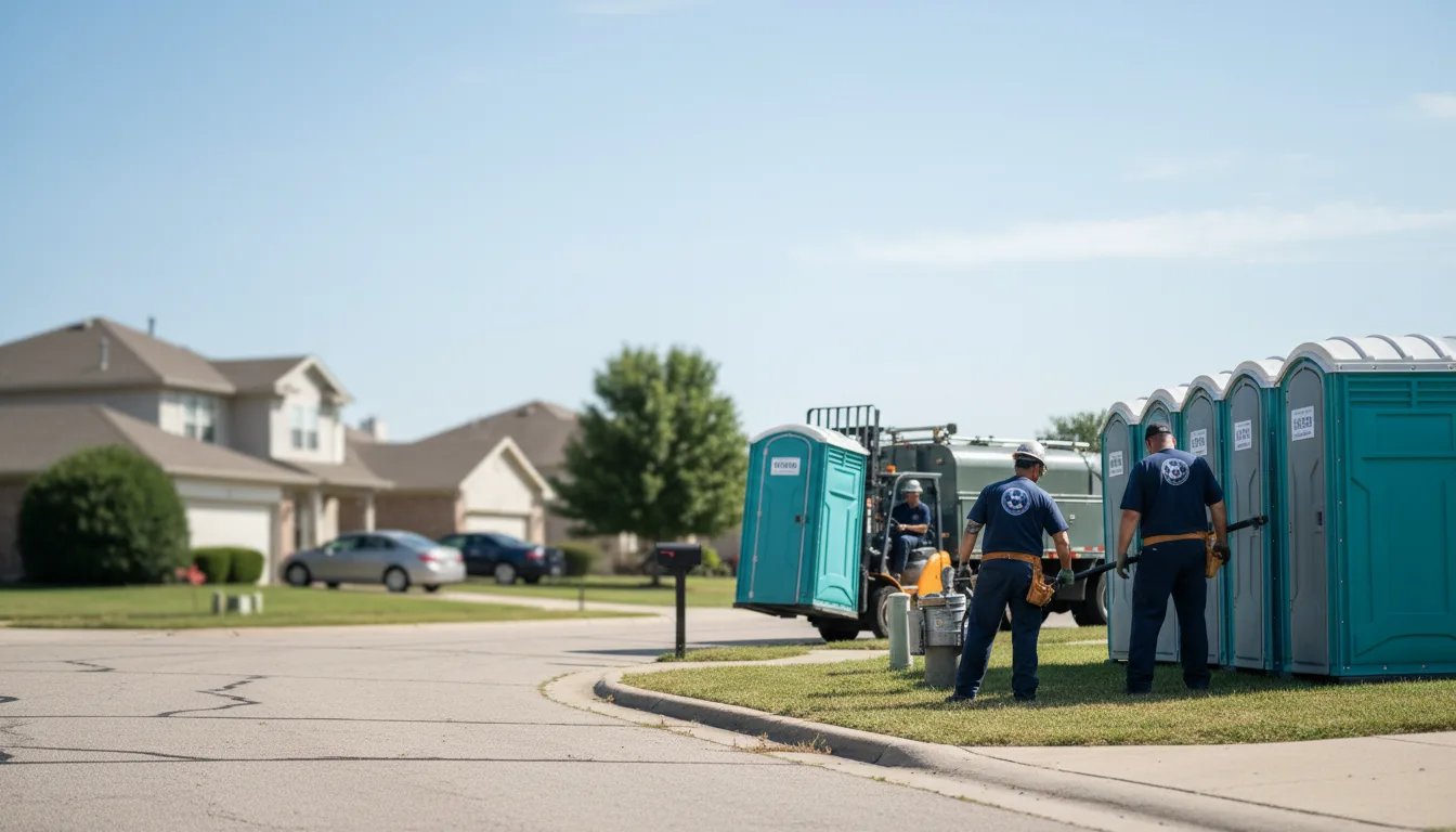 Porta Potty Rental in Benson, IL near me